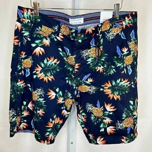 2/$30 Denim & Flower Ricky Singh Size 36 Men’s Floral Tropical Hawaiian Shorts